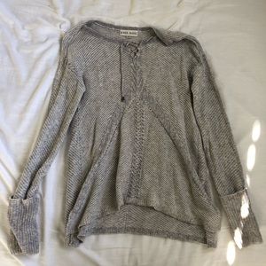 Knox Rose boho gray sweater, like new